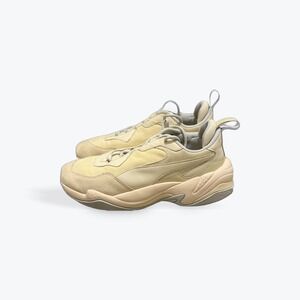 Puma Thunder Desert Particle Beige Leather Suede Chunky Sneakers Womens 7